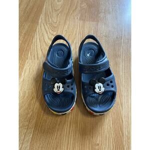 Disney Mickey Mouse Crocs Size 10C